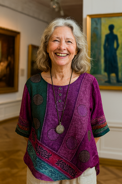 Ysolde | Artistic Top – Flows Gently, Flatters Beautifully