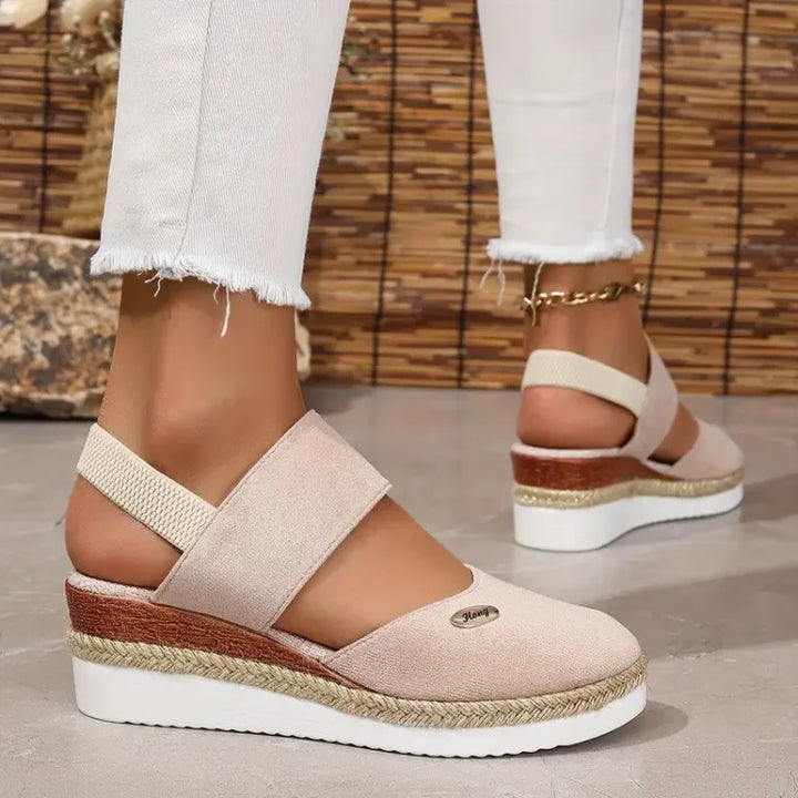 Antonella | Orthopedic sandals with platform, breathable and relaxed