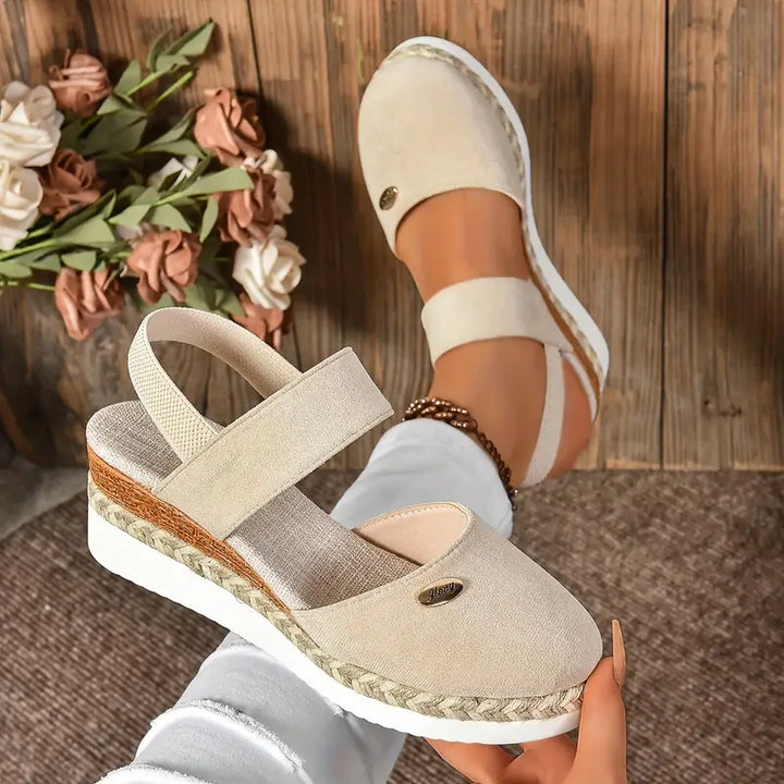 Antonella | Orthopedic sandals with platform, breathable and relaxed
