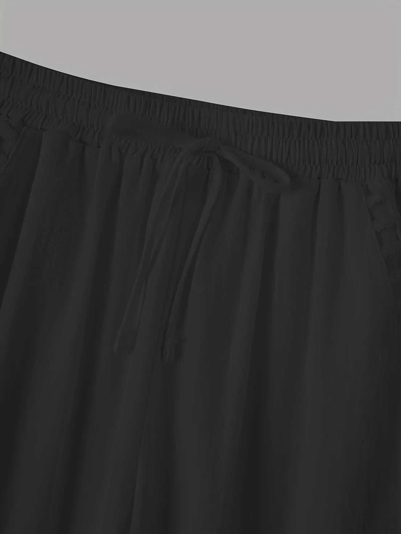 Tracey | Contrast Trim Cropped Pants