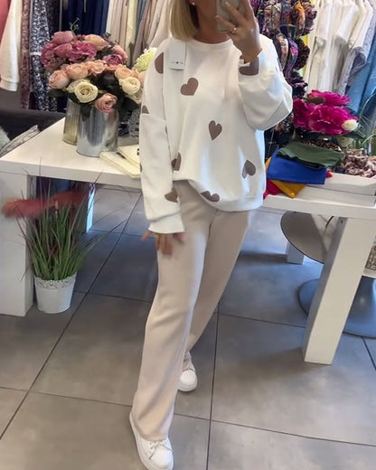 Mila – jumper with hearts